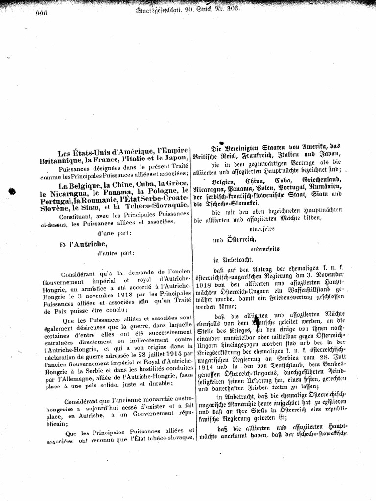 Treaty of Saint Germain 1919 PDF