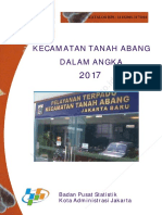 Kecamatan Tanah Abang Dalam Angka 2017