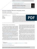 The Value of Unsolicited Online Data in Drug Policy Research Jurnal Galuh Jelita 30101407193