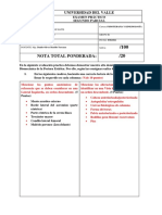 Examen Practico Biomecanica II 2do Parcial