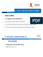 MĐ1 - CHUONG 3 Cac Van de Chung Ve May Dien Quay - VXH
