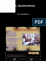 Quinhentismo - 2021 - 1 Ano