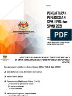 Pendaftaran SPM 2021