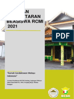 Buku Panduan Pendaftaran Beasiswa Rcmi 2021