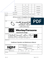 Pp10 CCGT Power Station: Sootblower Operation and Maintenance Manual