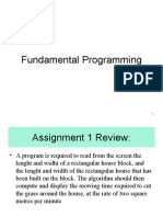3 Fundamental Programming