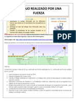 Trabajo de Una Fuerza Constante