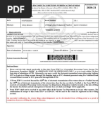 BURS E-Services Application Form | PDF