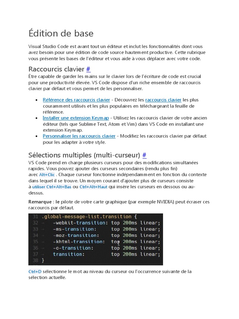 Raccourcis Clacier Emmet | PDF | Sauvegarde (informatique) | JavaScript