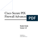 Cisco - CSPFA PIX Firewall Coursebook