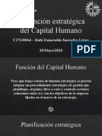 Trabajo 5. La Función Estratégica Del Capital Humano