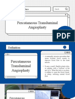 Group 5 - Percutaneous Transluminal Angioplasty