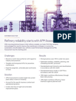 Refinery Reliability Starts With APM Assessment: Challenges Results
