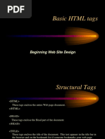 HTML-Basic Formatting Tags