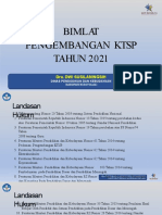 Bimlat Pengembangan KTSP - 2021