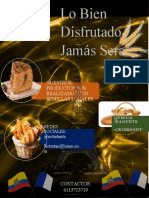 Lo Bien Disfrutado Jamás Sera: Nuestros Productos Son Realizados Con Semillas Locales