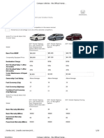 Compare Vehicles Overview: 2011 Honda Odyssey: File Print