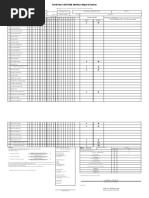 School Form 2 (SF2) Daily Attendance Report of Learners