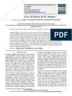 Field Survey of Defects in RC Bridges