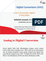 [SLR] 3. Analog to Digital Converter dan PCM