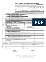 Ejemplo Formato Único Nacional de Declaración y Pago Del Impuesto de Industria y Comercio