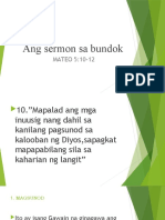 Ang Sermon Sa Bundok