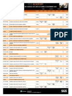 Calendario Cursos SGS Academy Q4 2021 V4.0 Octubre A Diciembre