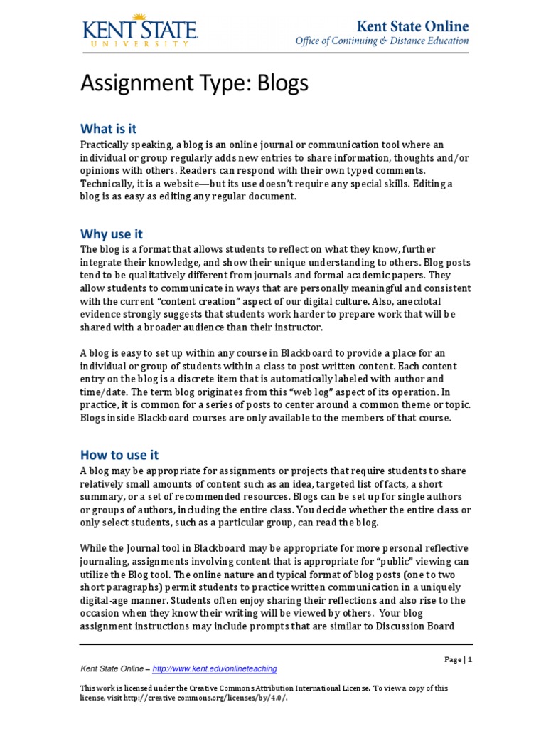An Introduction to Using Blogs in the Classroom: Benefits, Examples ...