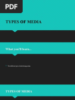 Types of Media