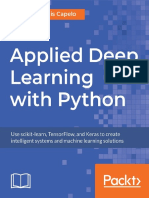 Applied Deep Learning Python Scikit Learn