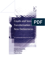 05-05 GARGARELLA, R., DOMINGO, P. - ROUX, T. Courts and Social Transformation in New Democracies