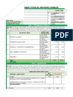 Performance Appraisal FormSAMPLE - Non People Handler