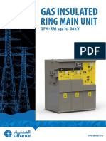 Gas Insulated Ring Main Unit: SFA-RM Up To 36kV