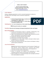 Resume - Sohan Parbat (M.Tech Chemical Engg) - 2