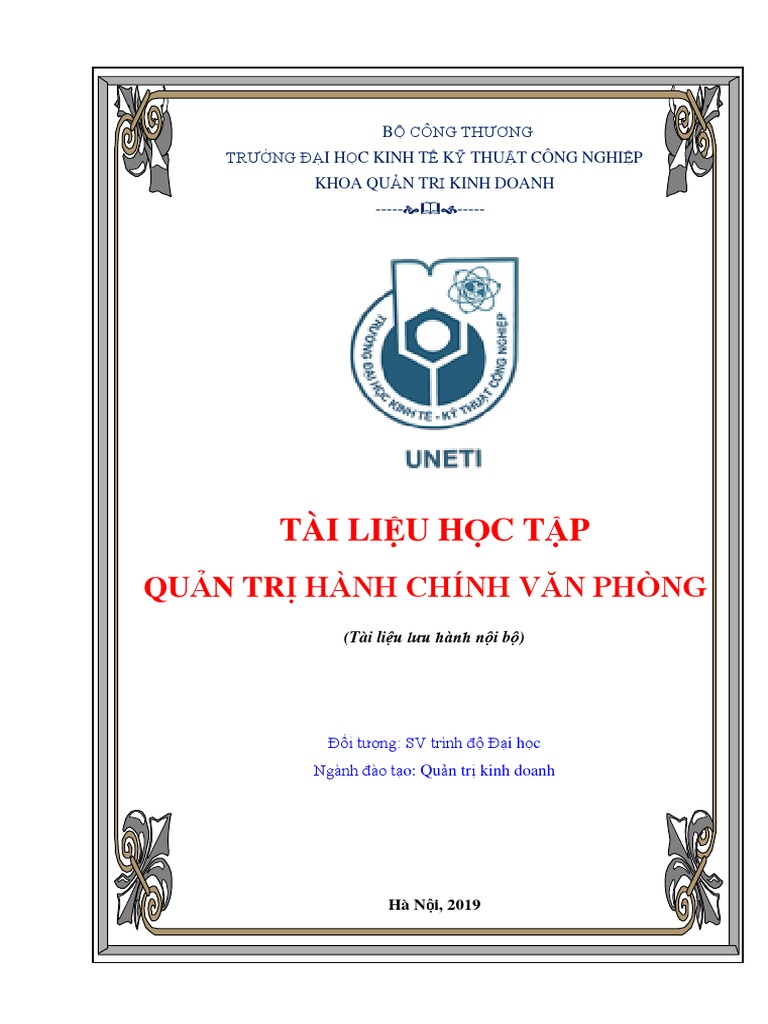 Giáo Trình Quản Trị Hành Chính Văn Phòng | PDF