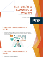 Clase 2 – Diseño de Elementos de Maquinas