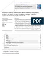 Prospects of Dedicated Biodiesel Engine Vehicles in Southeast Asia