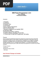 SIM Flash Programmer v2.5: Full Contents
