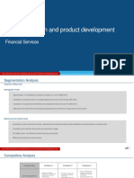 Market Research and Product Development: Financial Services