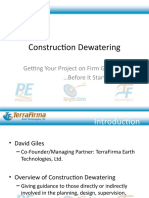 Construction Dewatering Means and Methods Presentation