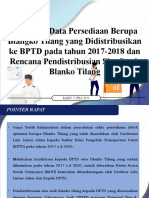 Distribusi Blanko Tilang 2017-2020