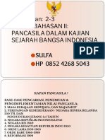 Pancasila Dalam Kajian Sejarah Indonesia