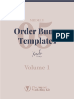 Order Bump Templates - Volume 1