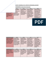 Rúbricas Evaluación Docente Dimensión Iii