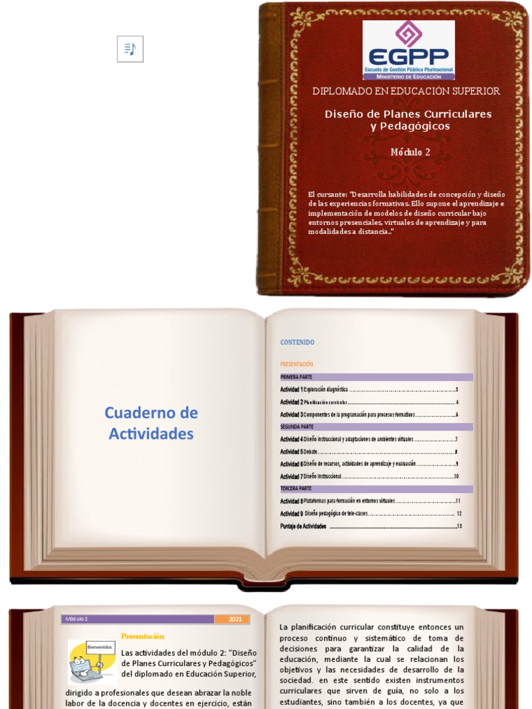 Cuaderno de Actividades Modulo 2 | PDF | Planificación | Diseño