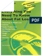 Chris Aceto Everything You Wanted to Know About Fat Losspdf