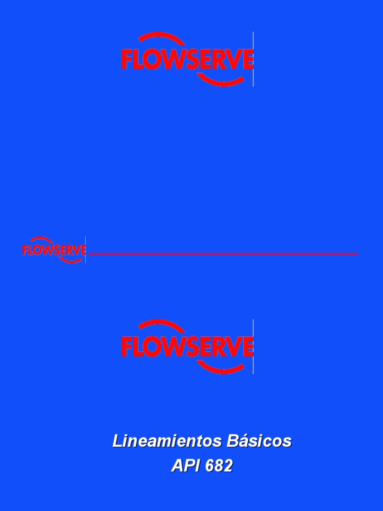 Lineamientos de la Norma API 682 | PDF | Química | Ingeniería mecánica