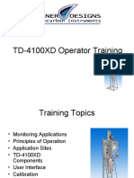 Presentation - TD4100XD Operator Training