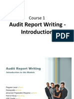 CEB-Audit Report Writing - Dist