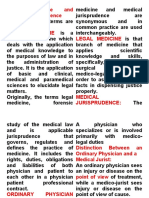 Legal Medicine and Medical Jurisprudence